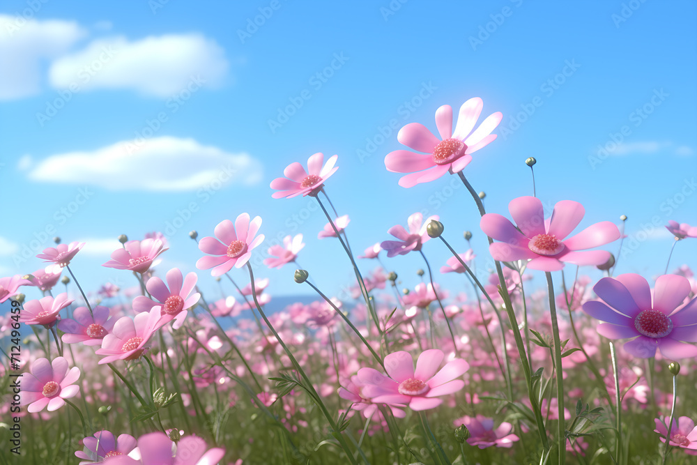 pink flowers pink flowers