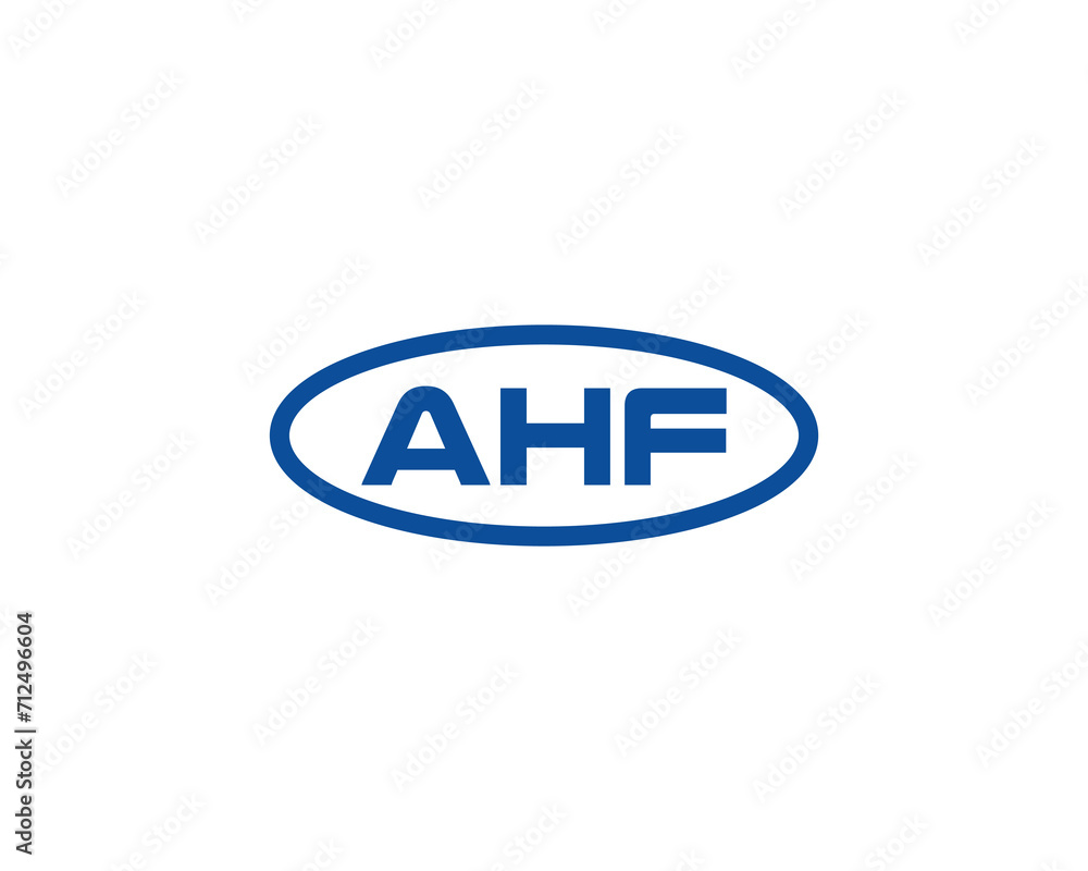 AHF LOGO DESIGN VECTOR TEMPLATE AHF LOGO DESIGN VECTOR TEMPLATE