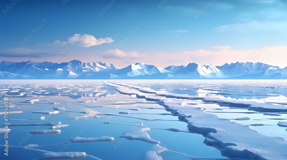 Obraz premium Abstract line art background, technological background