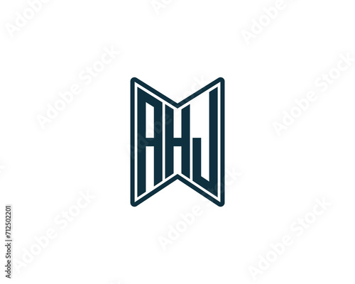 Free Download AHJ logo design vector template - GFXLoad