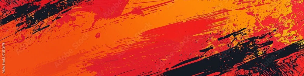 Grunge-infused poster and web banner featuring the vibrant combination of orange, purple, and red textures, designed to evoke a sense of energy in the world of extreme sportswear, racing, cycling, foo Grunge-infused poster and web banner featuring the vibrant combination of orange, purple, and red textures, designed to evoke a sense of energy in the world of extreme sportswear, racing, cycling, foo