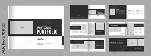Architecture Portfolio, Designer portfolio or interior portfolio template