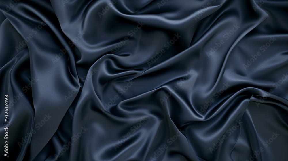 Obraz premium Colorful, silky and shiny textured textile backgrounds. Fabrics in blue, green, red, burgundy, orange, navy blue, white and cream. Trend colors and fabrics of 2024. The most preferred fabrics.