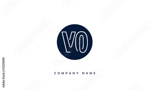 VO, OV, V, O Abstract Letters Logo Monogram Free Download VO, OV, V, O Abstract Letters Logo Monogram - GFXLoad
