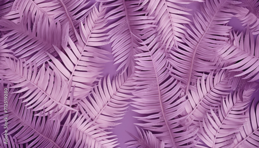 Abstract purple fern texture background