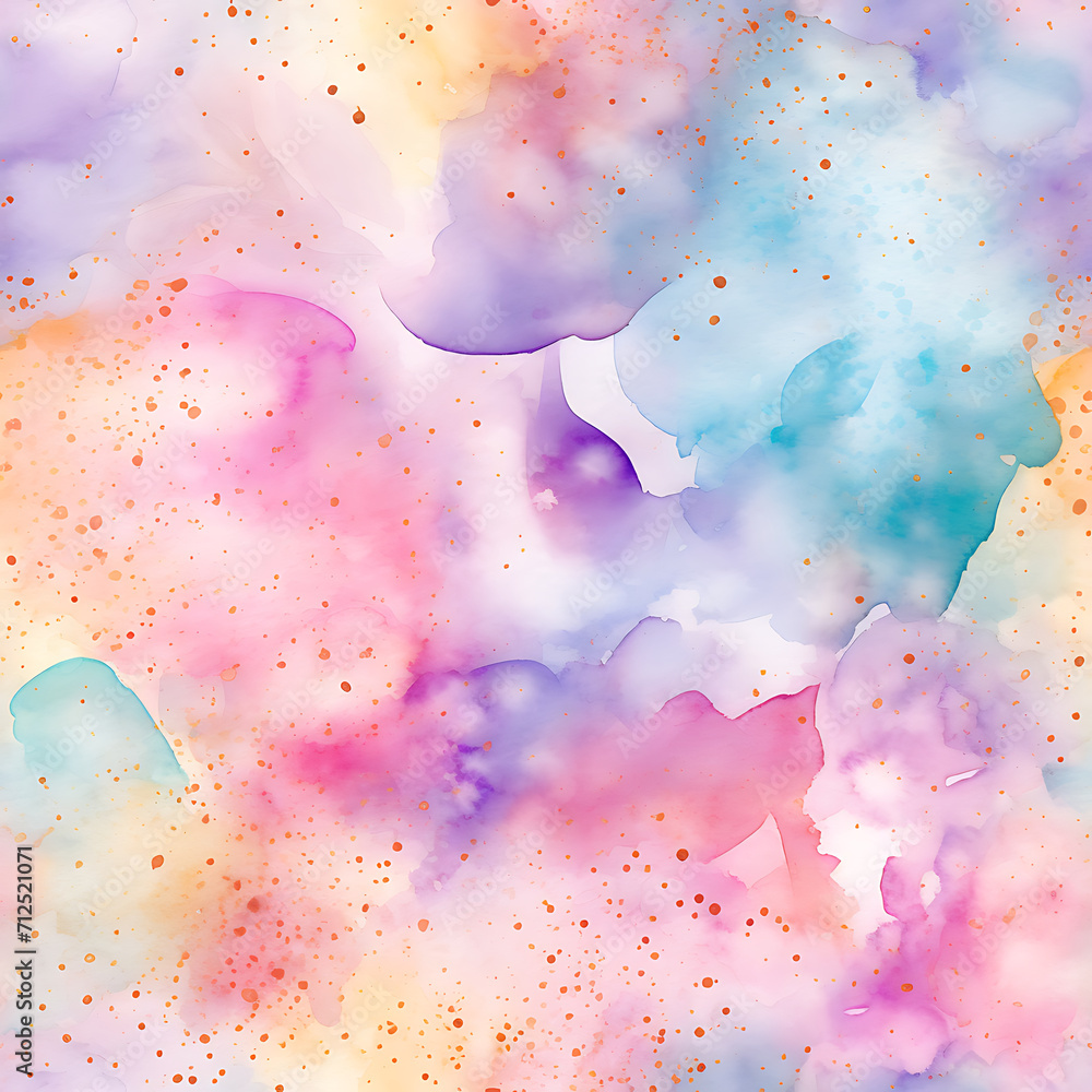 Abstract colorful watercolor mixed bright rainbow colors painting background wallpaper -  Colourful texture artistic liquid fluid splash ink splatter pattern digital paper