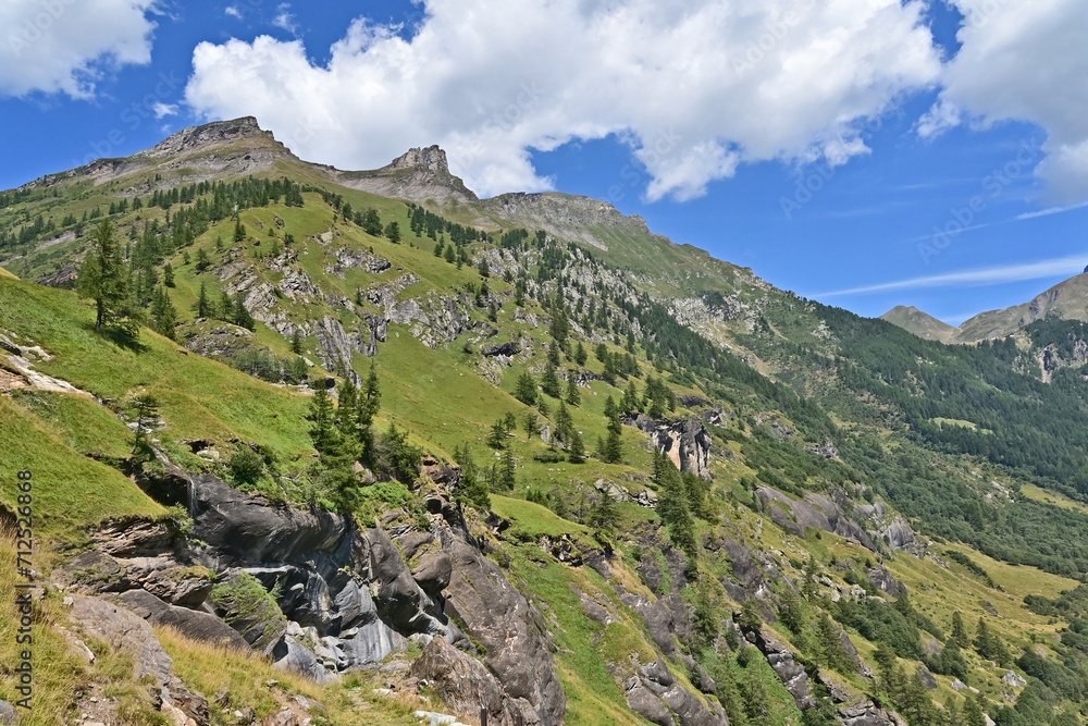 Foreste e vette sull'altipiano del Parco Naturale Alpe Veglia e Alpe Devero, Valle d'Ossola - Piemonte
