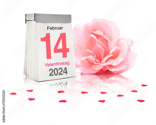 Valentinstag am  14. Februar 2024