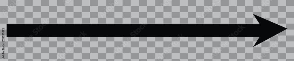 Long arrow vector icon. Black horizontal double arrow. Vector design. 22.11. Long arrow vector icon. Black horizontal double arrow. Vector design. 22.11.