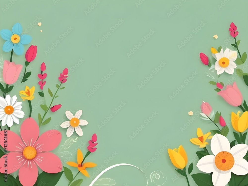 Photo beautiful spring flowers background frame with copy space. Photo beautiful spring flowers background frame with copy space.