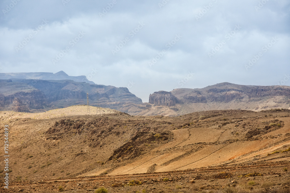 Landscape in Eastern Grand Canary