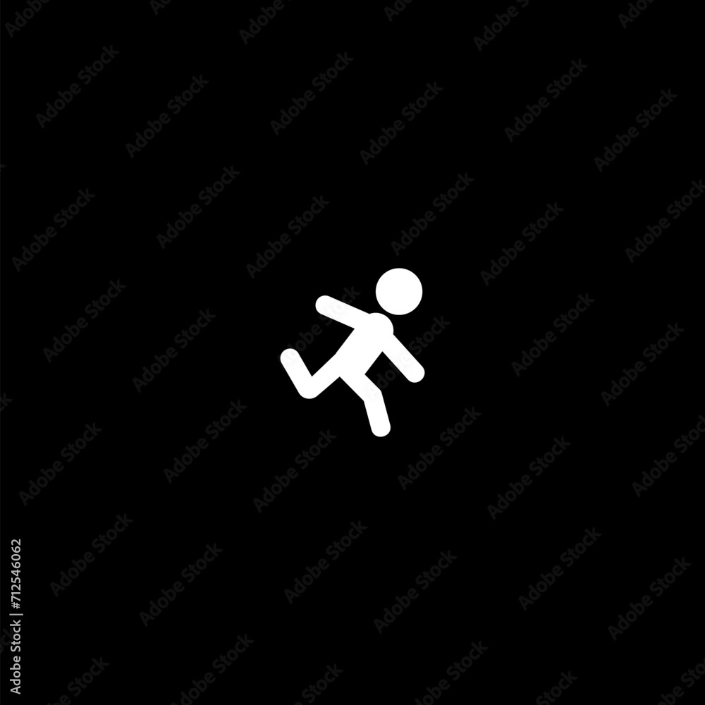Children Playground icon isolated on black background Children Playground icon isolated on black background