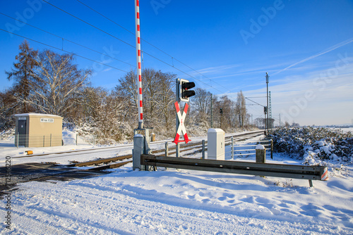 Winterlandschaft mit Schnee in NRW