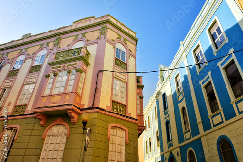 Historical buildings in Las Palmas de Gran Canaria