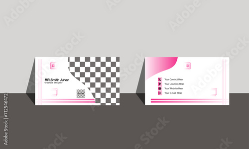 black white pink business cards  eye catching cards for business . 