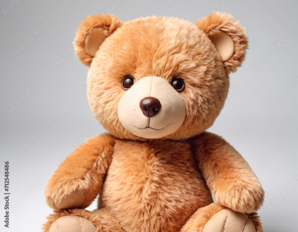 Fototapeta premium Cute teddy bear. Soft plush toy