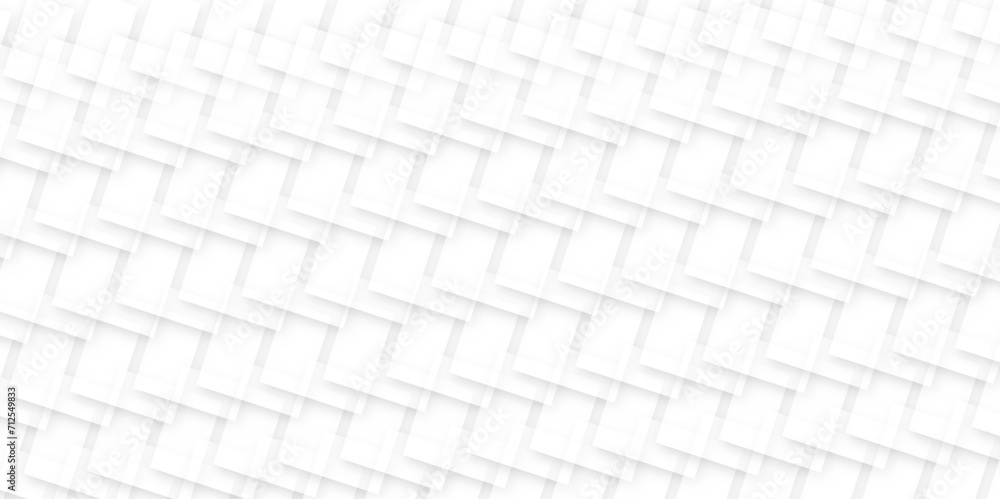 Modern and smooth lines covered with abstract geometric background. geometric minimal tech lines and white light grey modern seamless business technology. squares soft shadows as pattern background.