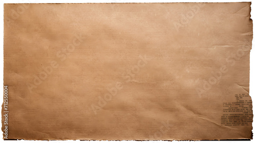 Old cardboard paper for using as a text box © Prasanth