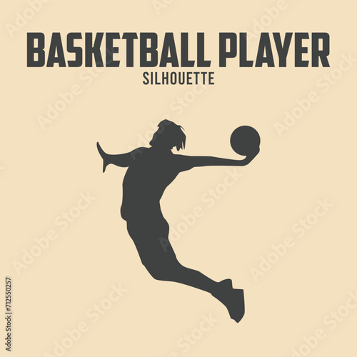 Basketball player Silhoutte