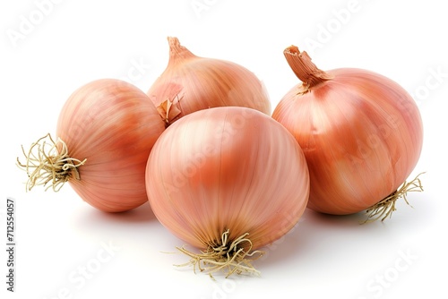 isolated illustration of fresh onion bulbs