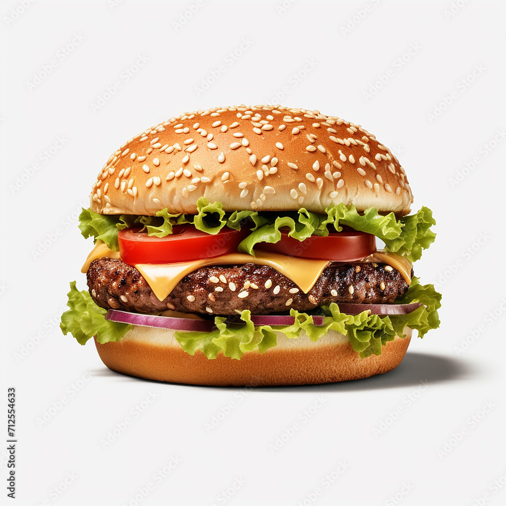 burger_bread_on_white_background_ burger_bread_on_white_background_
