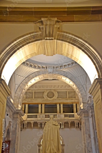 Interior of Victoria memorial Kolkata India