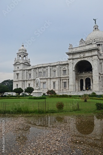 Exterior Part of Victoria memorial ,Indo-Saracenic architecture ,Kolkata India