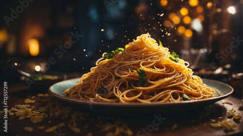 Nice Traditional pasta dish from Sicily made with tomato sauce.