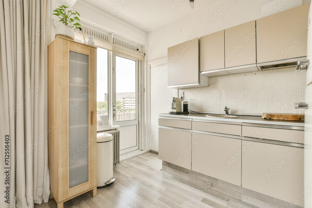 Modern Kitchen Interior With Natural Light Modern Kitchen Interior With Natural Light