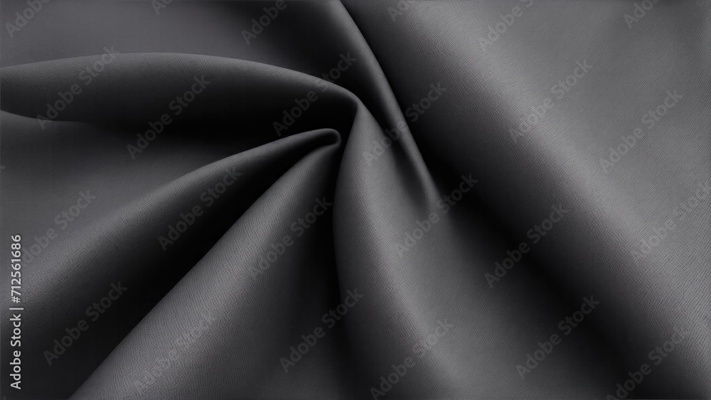 Fototapeta premium Dark gray muslin background