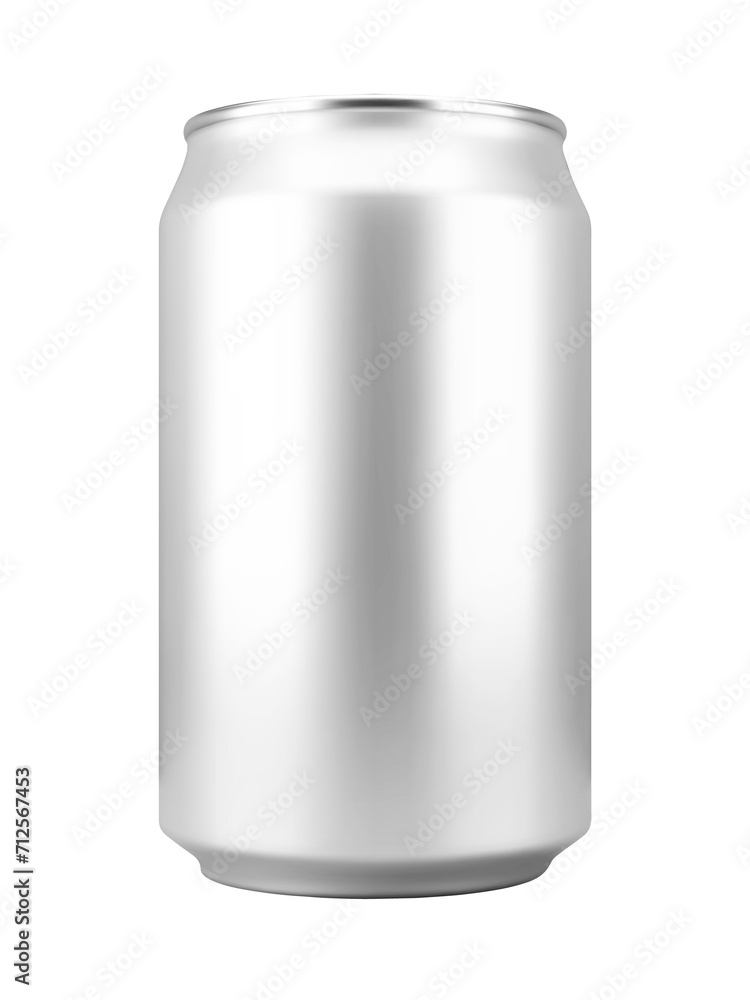 Realistic aluminum soft drink or beer can. Png clipart isolated on transparent background Realistic aluminum soft drink or beer can. Png clipart isolated on transparent background