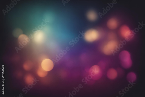 Abstract gradient smooth Blurred Bokeh Black background image