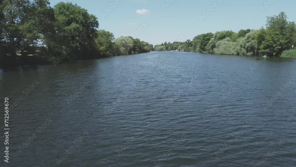 Drone View - Chenonceau by Canoe - Loire Valley Drone View - Chenonceau by Canoe - Loire Valley