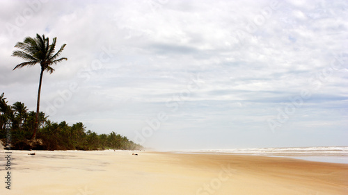 Beach of Ilha Atalaia, Canavieiras, Bahia, Brazil, South America. photo