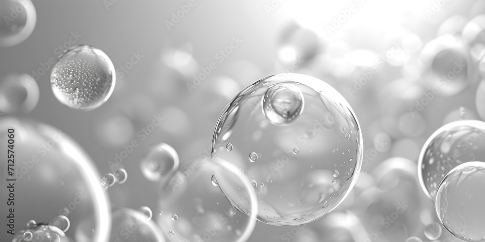 Flüssigkeiten Blasen - obrazy, fototapety, plakaty 