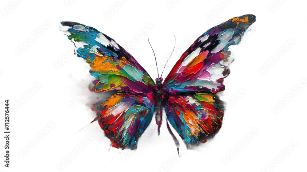 Fluttering Elegance: Watercolor Butterfly Painting Fluttering Elegance: Watercolor Butterfly Painting