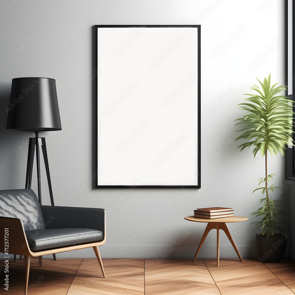 Poster Mockup Office Background Poster Mockup Office Background