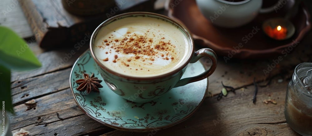 Sundanese herbal tea latte, called bandrek.