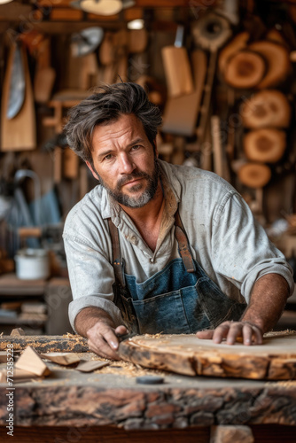 Holzarbeiter, 35 Jahre alt © Fatih
