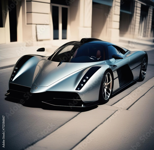 Car of the future Mirsnov design. AI generation © Smirnov