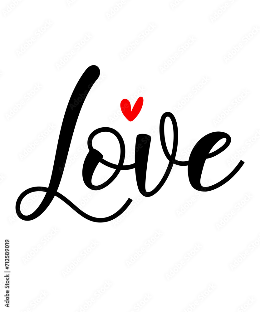Valentine’s Day love typography text on plain white transparent isolated background for card, shirt, hoodie, sweatshirt, apparel, tag, mug, icon, poster or badge Valentine’s Day love typography text on plain white transparent isolated background for card, shirt, hoodie, sweatshirt, apparel, tag, mug, icon, poster or badge