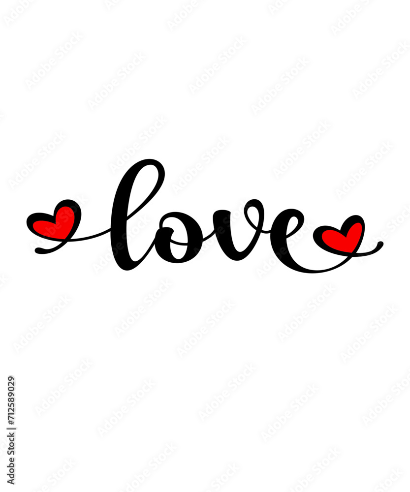 Valentine’s Day love typography text on plain white transparent isolated background for card, shirt, hoodie, sweatshirt, apparel, tag, mug, icon, poster or badge Valentine’s Day love typography text on plain white transparent isolated background for card, shirt, hoodie, sweatshirt, apparel, tag, mug, icon, poster or badge