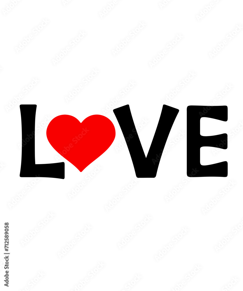 Valentine’s Day love typography text on plain white transparent isolated background for card, shirt, hoodie, sweatshirt, apparel, tag, mug, icon, poster or badge Valentine’s Day love typography text on plain white transparent isolated background for card, shirt, hoodie, sweatshirt, apparel, tag, mug, icon, poster or badge