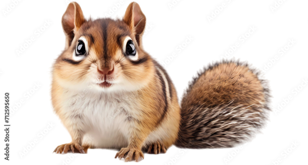 Obraz premium Cute little chipmunk