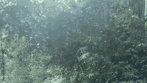 Green Vector watercolor art background. Old paper. Marble. Stone. Beige Camouflage texture design for cloths, flyers, poster, banner. Wall. Brushstrokes and splashes. Painted template green design