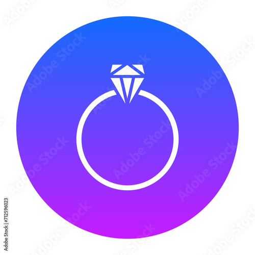 Diamond Ring Icon of Birthday iconset.