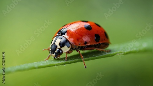 ladybug on a leaf © VISHNU