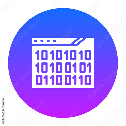 Binary Messages Icon of Internet of Things iconset.