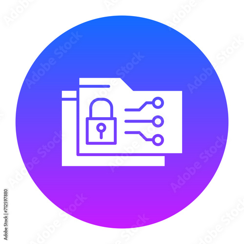 Data Encryption Icon of Security iconset.