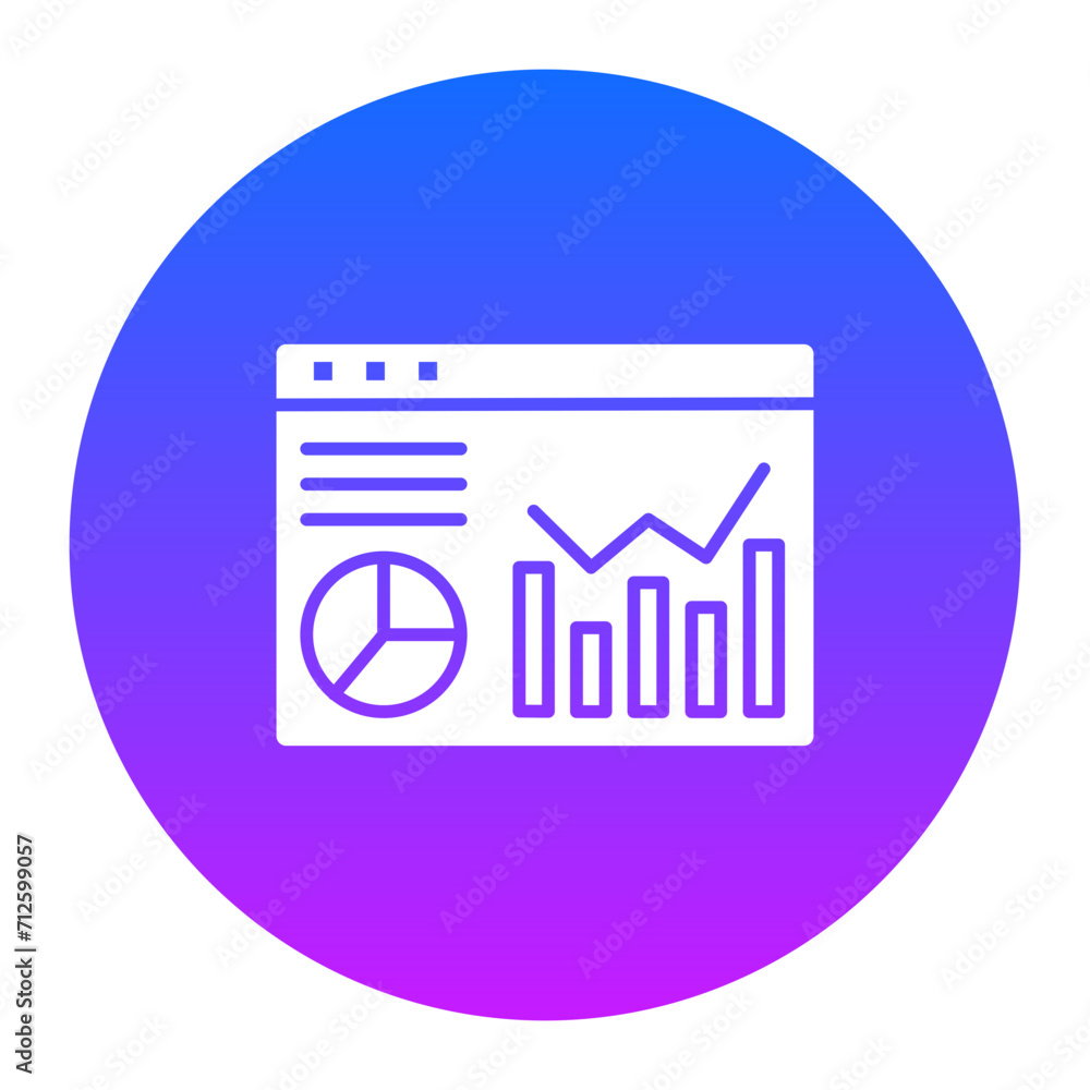 Website Statistics Icon of Seo and Web iconset. Website Statistics Icon of Seo and Web iconset.